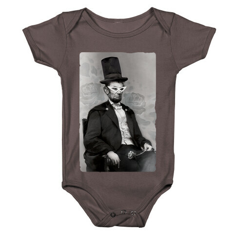 Japanese Abraham Lincoln Baby One-Piece