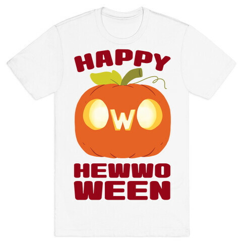 Happy Hewwoween OwO  T-Shirt