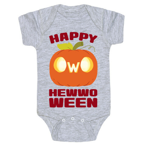 Happy Hewwoween OwO  Baby One-Piece