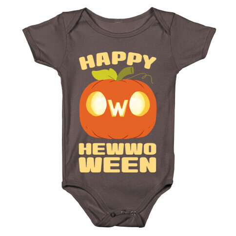 Happy Hewwoween OwO  Baby One-Piece