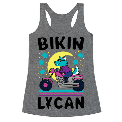 Bikin' Lycan Racerback Tank Top