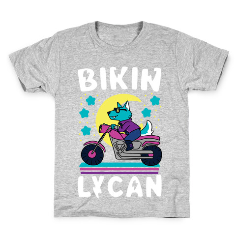 Bikin' Lycan Kids T-Shirt