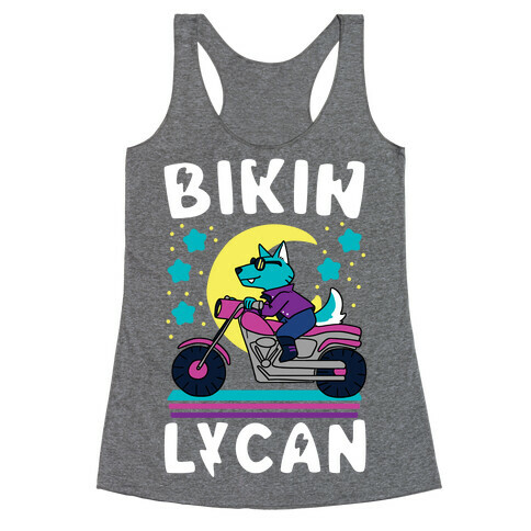 Bikin' Lycan Racerback Tank Top