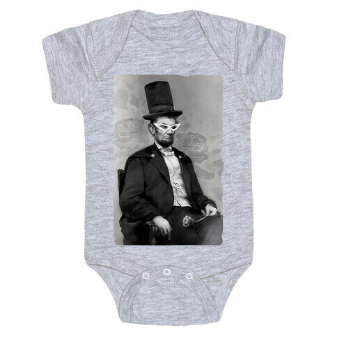 Japanese Abraham Lincoln Baby One-Piece