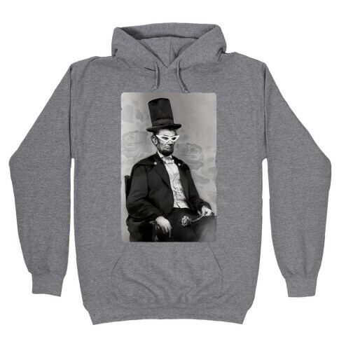 Japanese Abraham Lincoln Hooded Sweatshirt