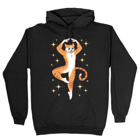 Dancing Crying Cat Meme Hooded Sweatshirt