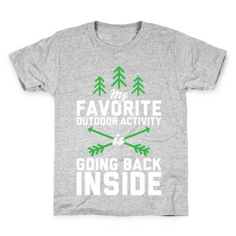 Outdoor Activity Kids T-Shirt