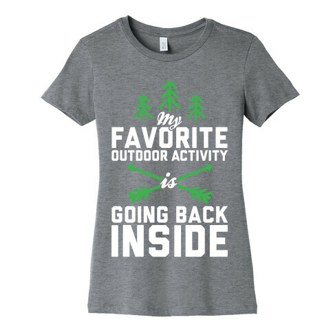 Outdoor Activity Womens T-Shirt