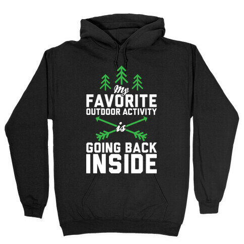 Outdoor Activity Hooded Sweatshirt