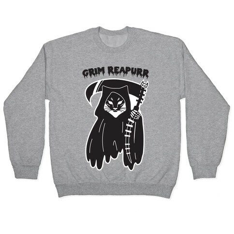 Grim Reapurr Cat Pullover