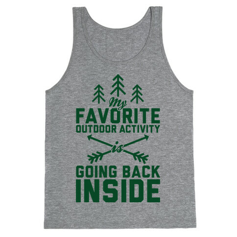 Outdoor Activity Tank Top