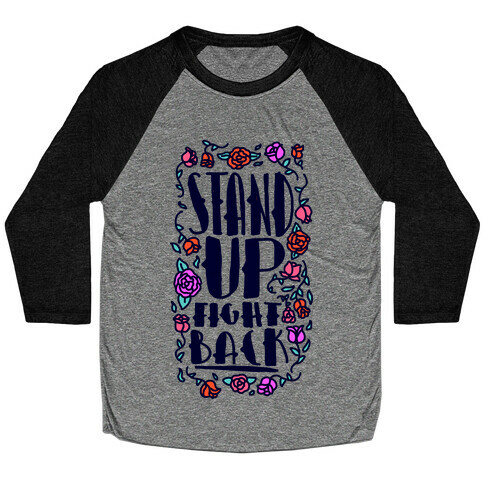 Stand Up Fight Back Baseball Tee