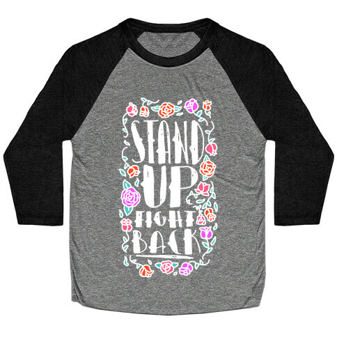 Stand Up Fight Back Baseball Tee