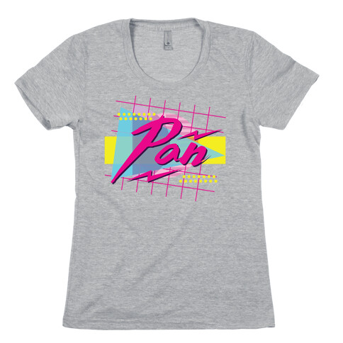 Pan 80s Retro  Womens T-Shirt