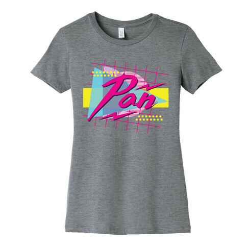 Pan 80s Retro  Womens T-Shirt