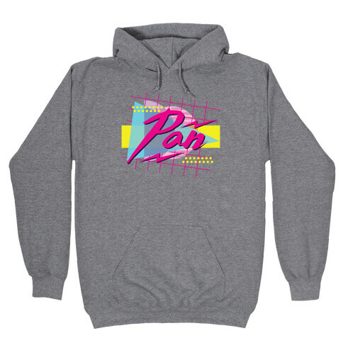 Pan 80s Retro  Hooded Sweatshirt