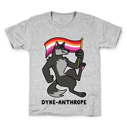 Dyke-anthrope Kids T-Shirt