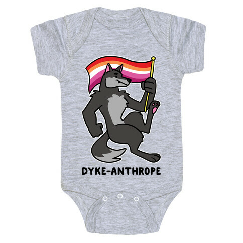 Dyke-anthrope Baby One-Piece