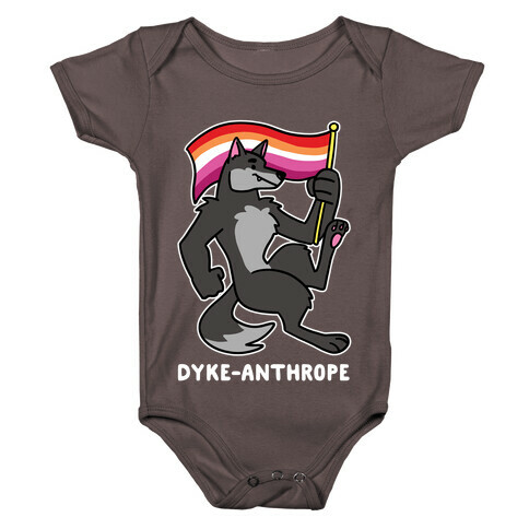 Dyke-anthrope Baby One-Piece