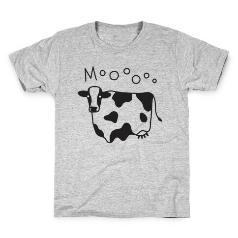 Moo Ghost Cow Kids T-Shirt
