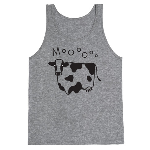 Moo Ghost Cow Tank Top