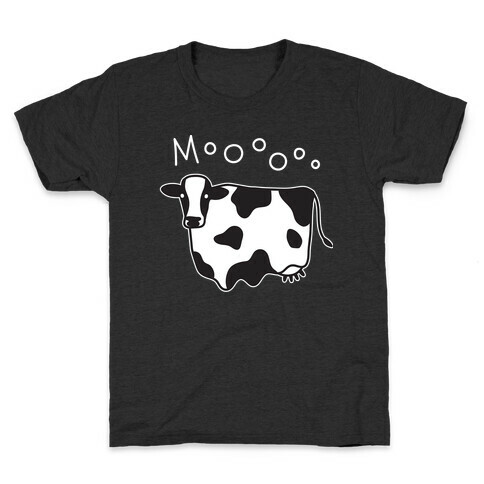 Moo Ghost Cow Kids T-Shirt