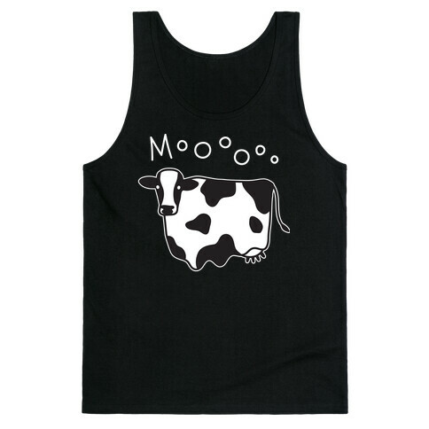 Moo Ghost Cow Tank Top