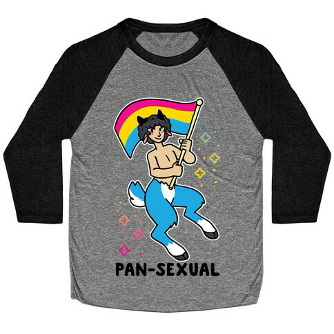 Pan-sexual - Satyr Baseball Tee