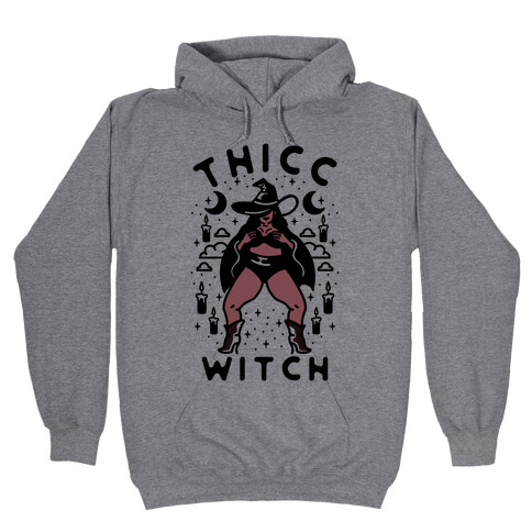 Thicc Witch Hooded Sweatshirt