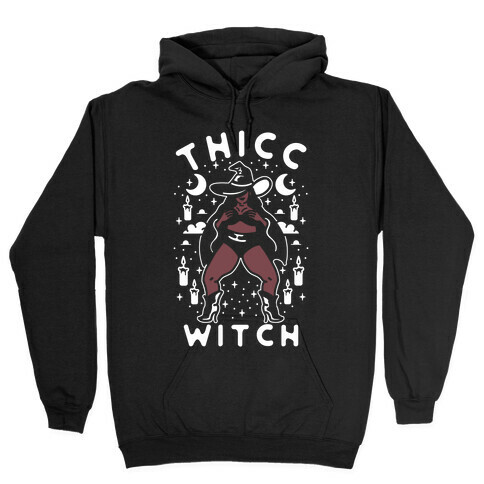 Thicc Witch Hooded Sweatshirt