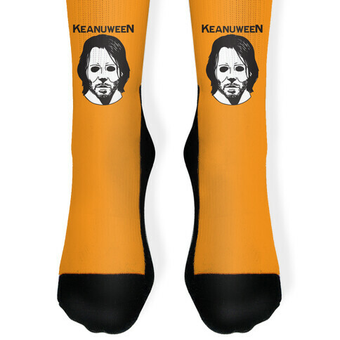 Keanuween - Keanu Halloween Sock