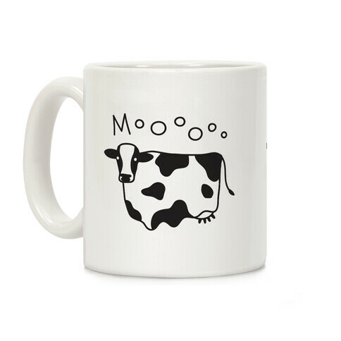 Moo Ghost Cow Coffee Mug