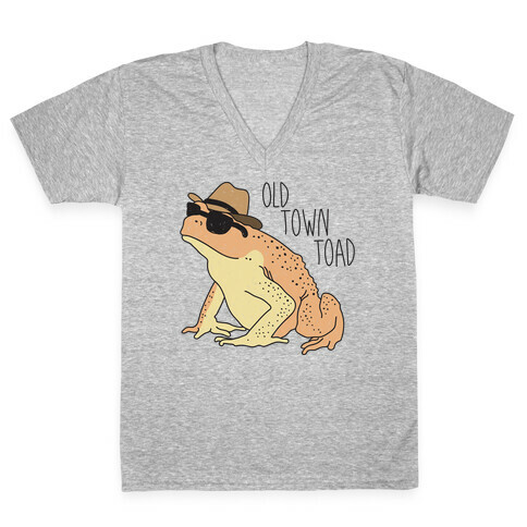Old Town Toad V-Neck Tee Shirt