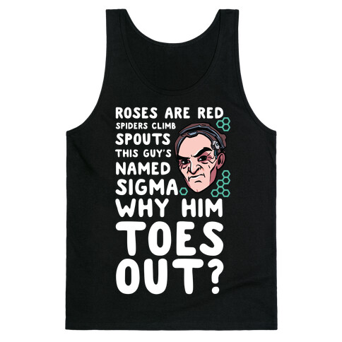 Sigma Toes Out Parody Tank Top