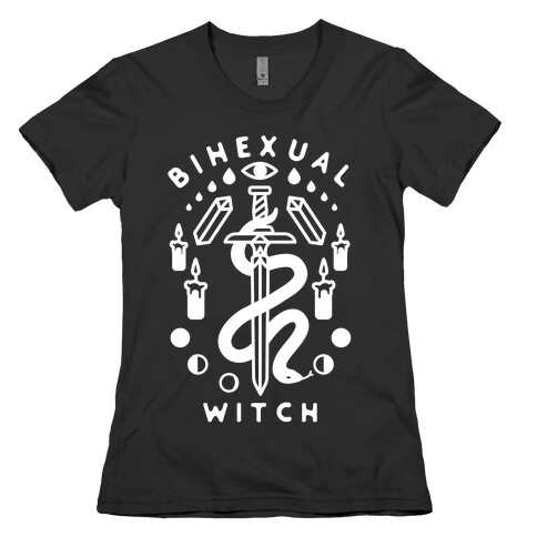 Bihexual Witch Womens T-Shirt