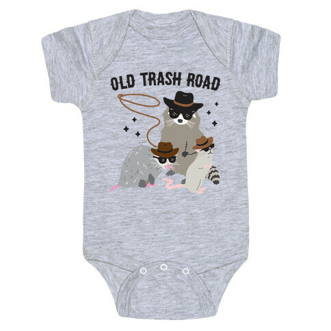 Old Trash Road Baby One-Piece