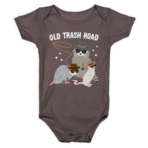 Old Trash Road Baby One-Piece