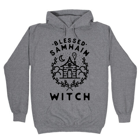 Blessed Samhain Witches Hooded Sweatshirt