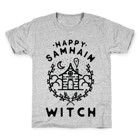 Happy Samhain Witch Kids T-Shirt