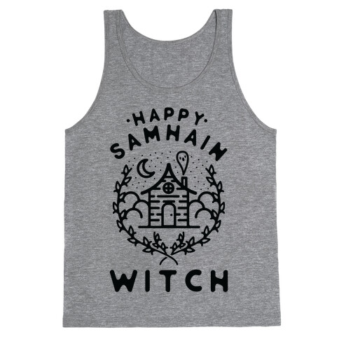 Happy Samhain Witch Tank Top