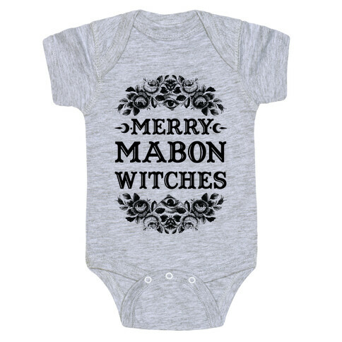  Merry Mabon Witches Baby One-Piece