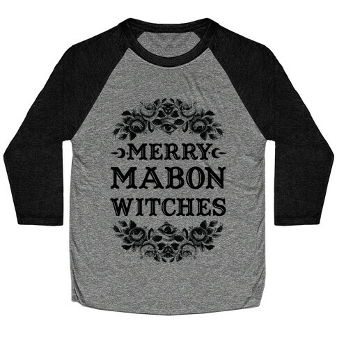  Merry Mabon Witches Baseball Tee