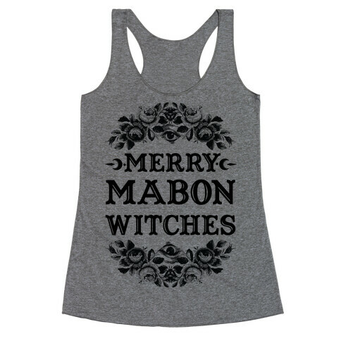  Merry Mabon Witches Racerback Tank Top