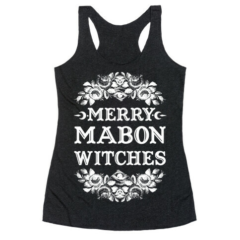  Merry Mabon Witches Racerback Tank Top