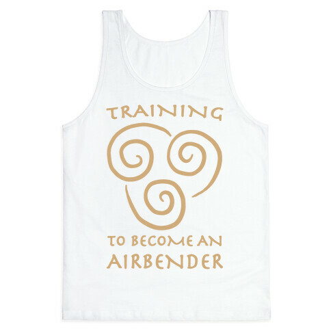 Training to Become An Airbender Tank Top