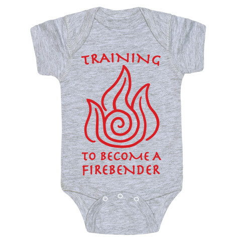 Training to Become A Firebender Baby One-Piece