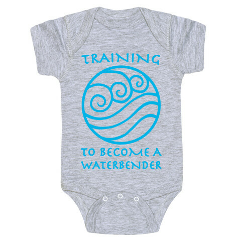 Training to Become A Waterbender Baby One-Piece