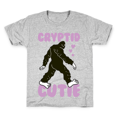 Cryptid Cutie Bigfoot Kids T-Shirt