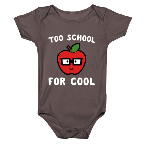 Too School for Cool Baby One-Piece