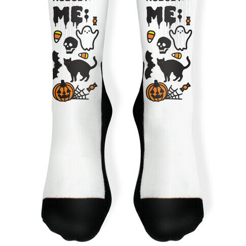 Nobody: Me: HALLOWEEN Sock